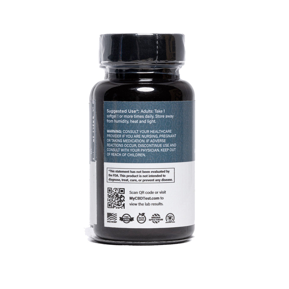 CBD Gelcapsule with Curcumin (*750mg CBD)