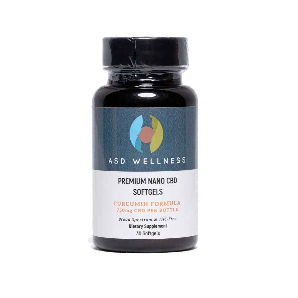 CBD Gelcapsule with Curcumin (*750mg CBD)